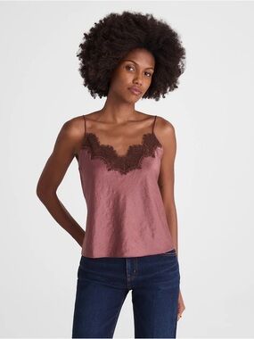 Madewell Lace-Trim Cami Top